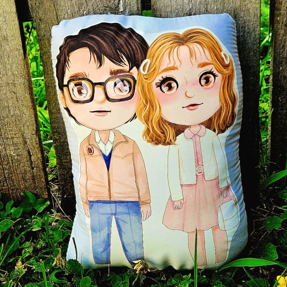 Rocky Horror Janet and Brad Pillow Pal. New.